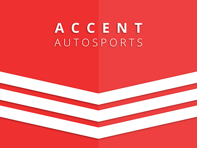 Accent Autosports illustration logo logo design