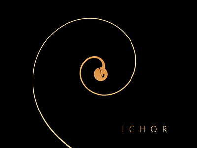 ICHOR graphic design illustration logo design