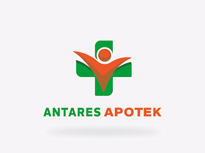 Antares Apotek | Medical Logo