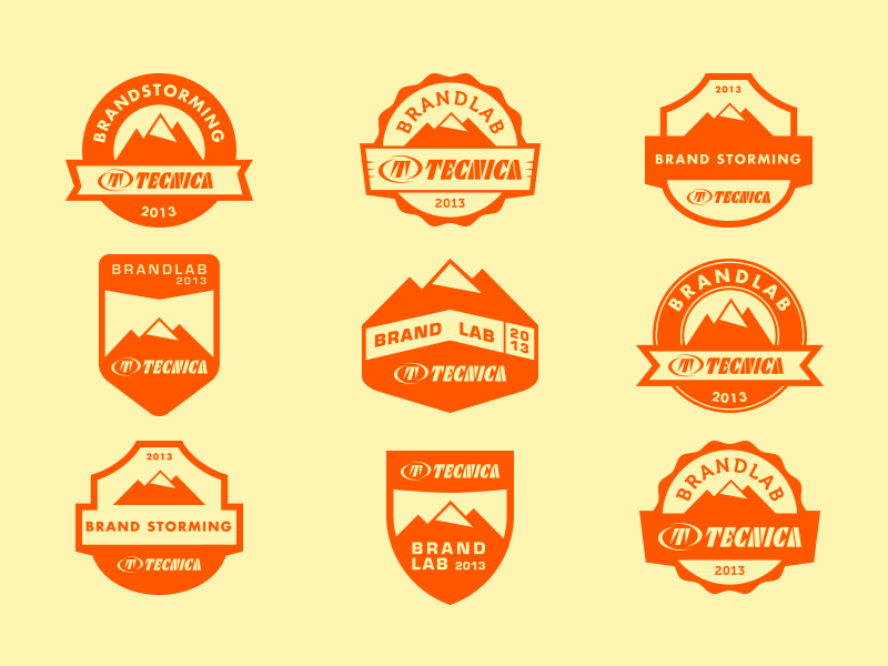 Old School Logo Badges badges icon logo old school vector