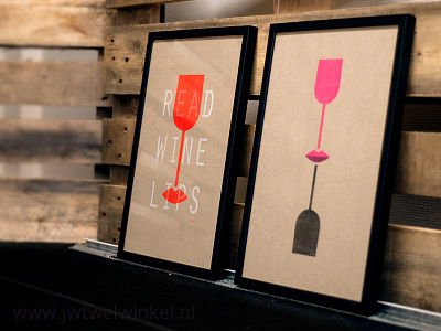 Packshot new series of wine Riso posters