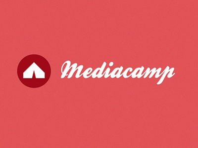 MediaCamp Branding brand camp logo mediacamp tent