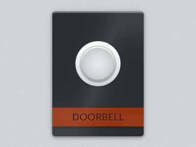 Doorbell bell button ding dingdong dong door doorbell