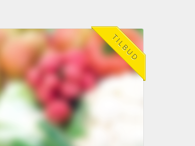 The good ol' banner banner draft ecommerce image marono offer price shop slider tilbud webshop yellow