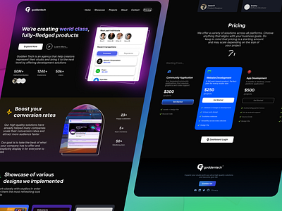 GoddenTech - Landing Page