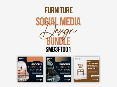 Furniture Social Media Post Design Bundle ads design