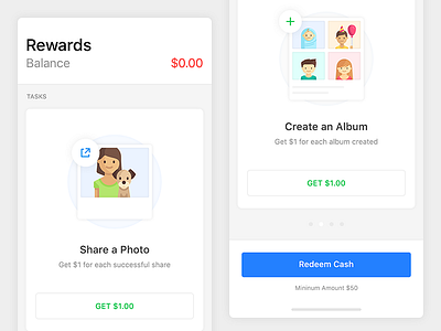 Rewards  - Share or Create & Earn