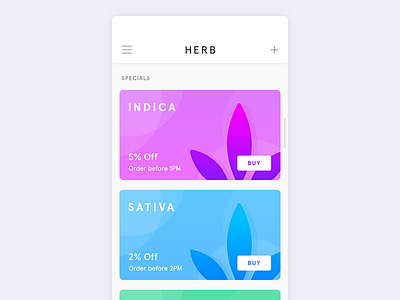 Herb - Weed Delivery App