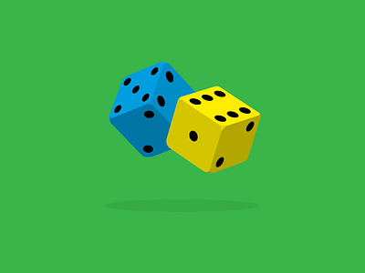 Dices adobeillustrator adriatic challenge cube desktop dices game icon islandvis logo luck player