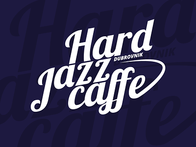 Hard Jazz Caffe Dubrovnik designthinking desktop dubrovnik graphic jazz logosign onevectordiary ui ux vector visual web