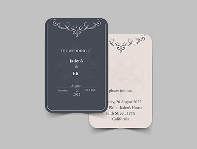 Wedding Card Design branding visiting card wedding card weddingseason