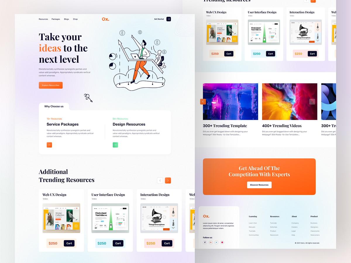 Browse thousands of Landing Page Illustration Design images for design ...