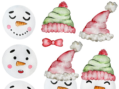 Snowman clipart