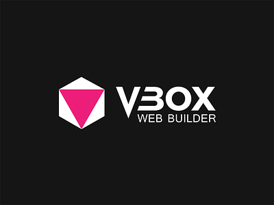 Vbox web builder logo branding design identity illustration logo logotype mark minimal monogram personal symbol