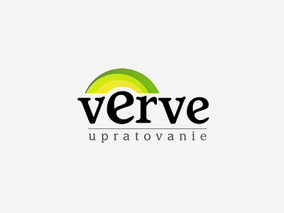 Verve, Cleaning Services - Logotype branding cleaning design hosting identity illustration logo logotype mark minimal webhosting