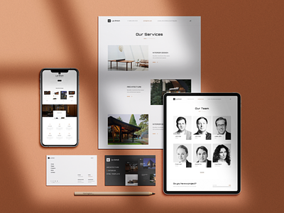 Le Artch Website Design
