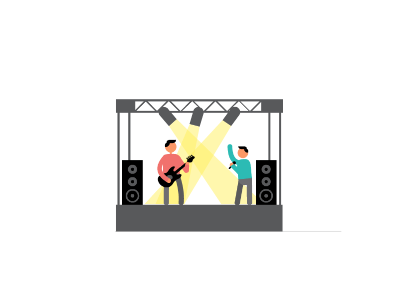 Concert by BrandMills Studios on Dribbble