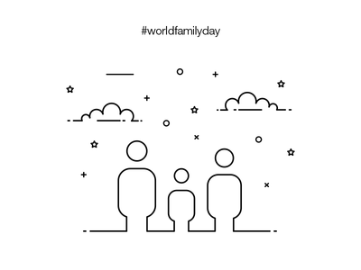 World Family Day Illustration