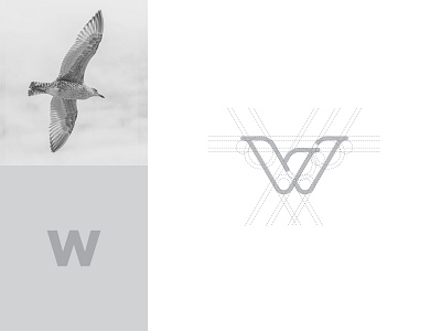 Wandertrails logo bird bird logo brand identity branding designer logo logo design logomark signmark