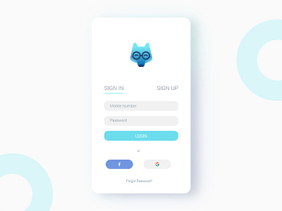 App UI design