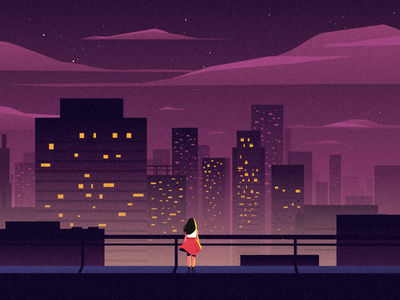 The dreaming girl