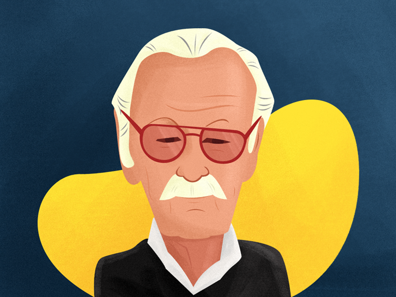 RIP Stan Lee comics marvel illustration rip stan lee