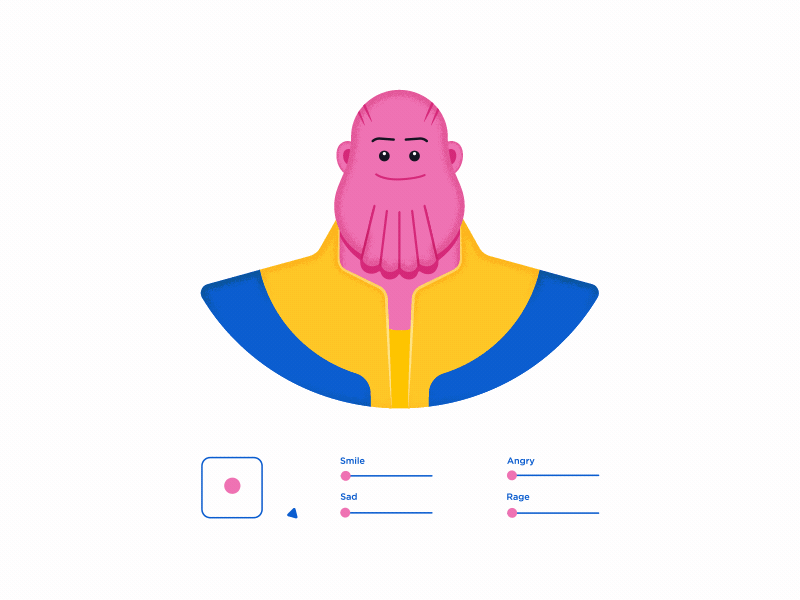 Thanos Head Rig