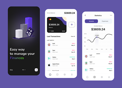 Money Management Concept UI