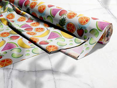 Salade de fruit_Fabric roll