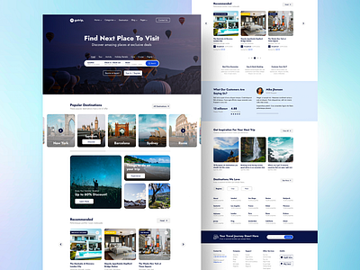 Travel Agency Landing Page