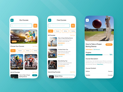 Sports Learning App