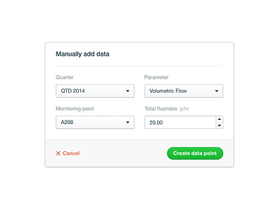 Manually Add Data