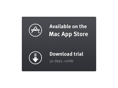 Mac App Store download icons website