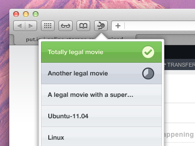 Totally legal movie green plugin