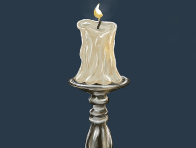 Candle Illustration