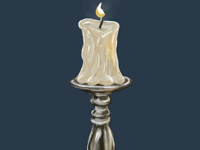 Candle Illustration