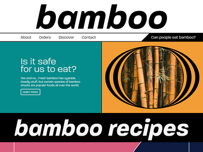 Can people eat bamboo?