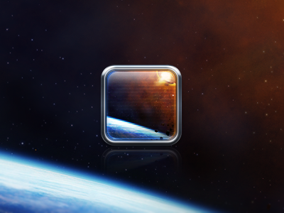 Space Game Icon app game icon ios ipad iphone space universe