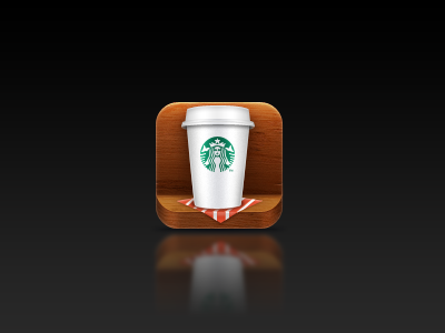 Starbucks 2 icon ios iphone iphone4 starbucks