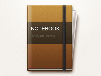 Notebook book icon ios iphone notebook texture