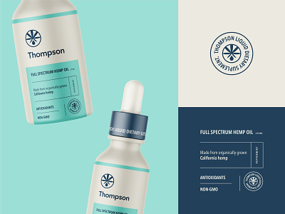Packaging Design for Thompson Hemp Oil