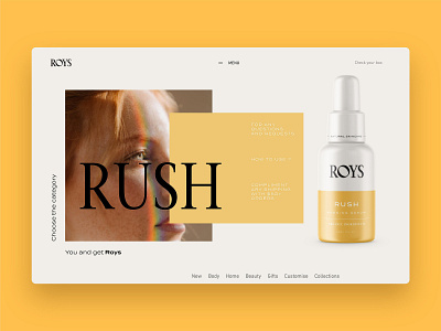 Website Design for Roys Skincare 🌱