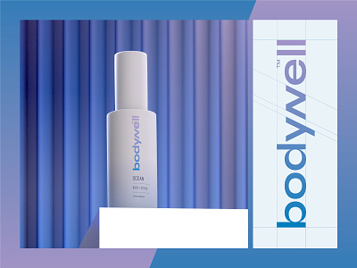 Branding & Packaging Design for Bodynell ✨ 3d body brand identity branding cosmetics gradient logo logo design lotion skincare wellness