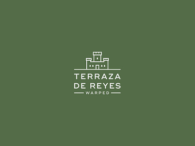 Terraza De Reyes, Warped branding designer logo logo designer logofolio logos logotype mark monogram stamp