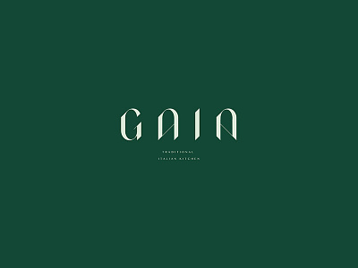 Gaia - Traditional Italian Kitchen branding designer logo logo designer logofolio logos logotype mark monogram stamp