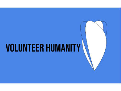 Volunteer Humanity Inc. LOGO! branding graphic design illustration logo