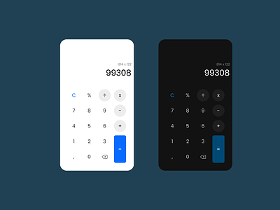 Calculator - Daily UI  004