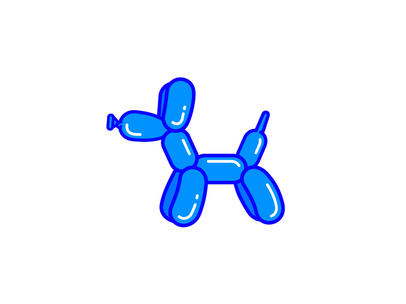 Download Balloon Dog by Nancy Nguyen on Dribbble