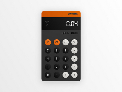 Daily UI #004 - Calculator