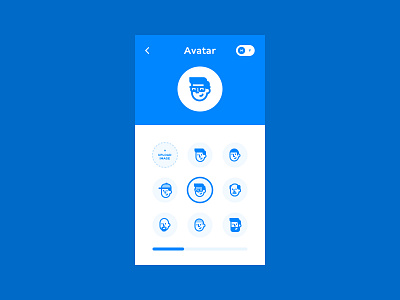 Daily UI #088 - Avatar 088 avatar character concept dailyui icon illustration mobile people profile ui ux vector